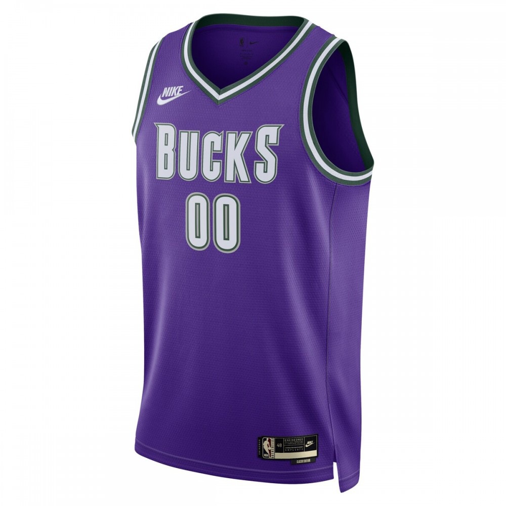 Milwaukee Bucks Unisex 2022/23 Custom Swingman Jersey - Classic Edition - Purple-Pro Kit Vault | Brand New 26/27 Sports Jerseys